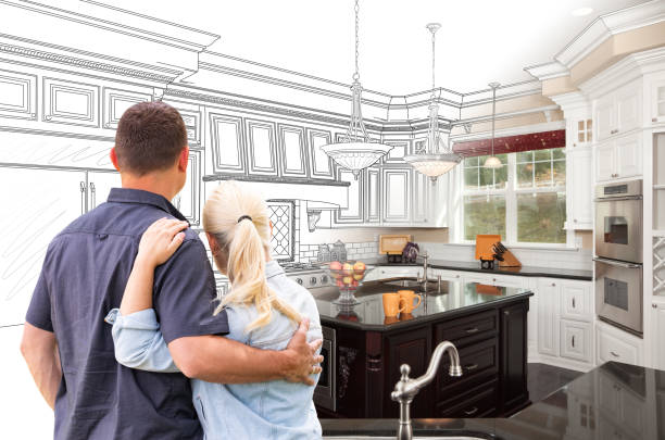 Professional Kitchen Island Installation technician working in Chandler, AZ
